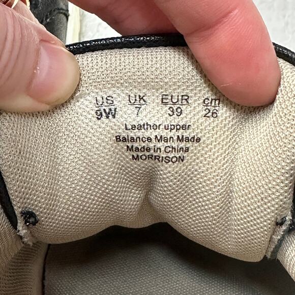 Naturalizer Morrison Leather/Suede Lace Up Low-Profile Sneaker Retro Vibes Sz: 9 - Picture 9 of 11